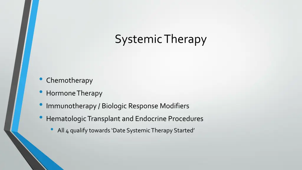 systemic therapy
