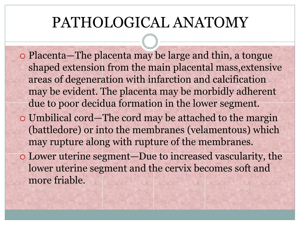 pathological anatomy