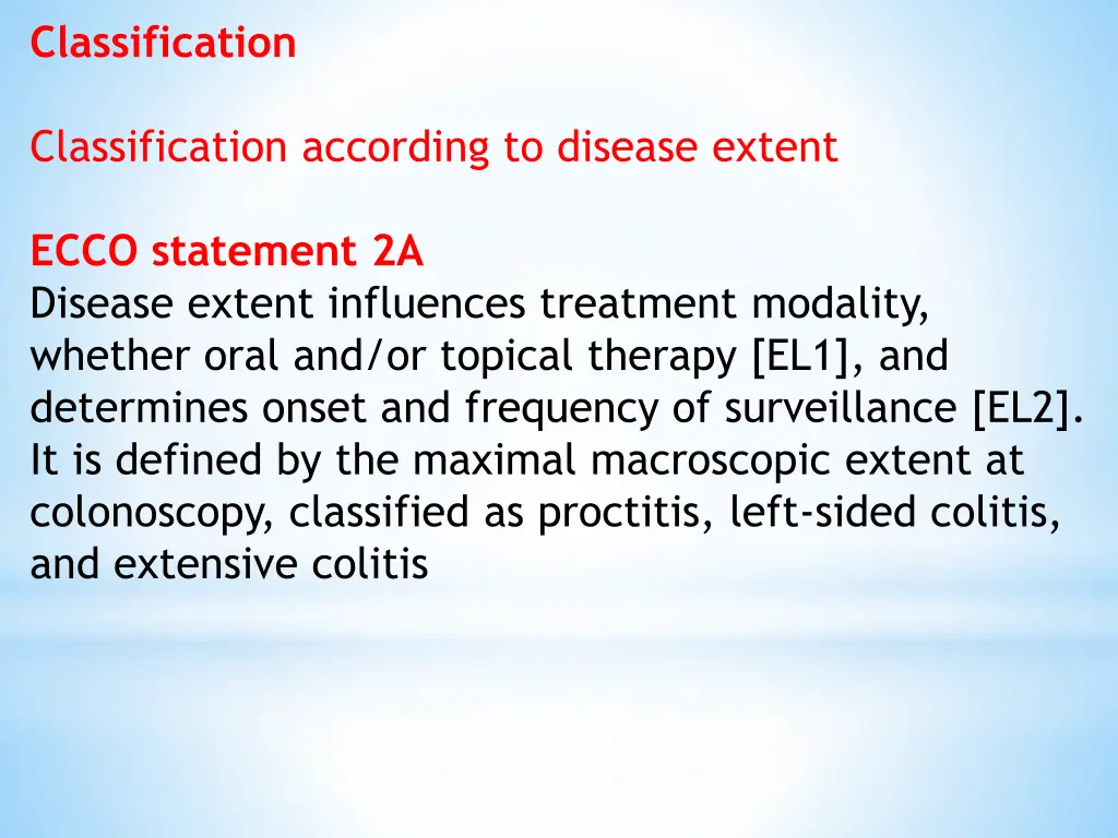 classification