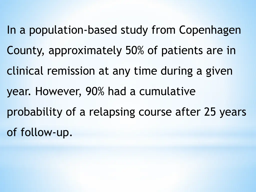in a population based study from copenhagen
