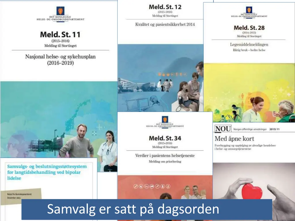 samvalg er satt p dagsorden