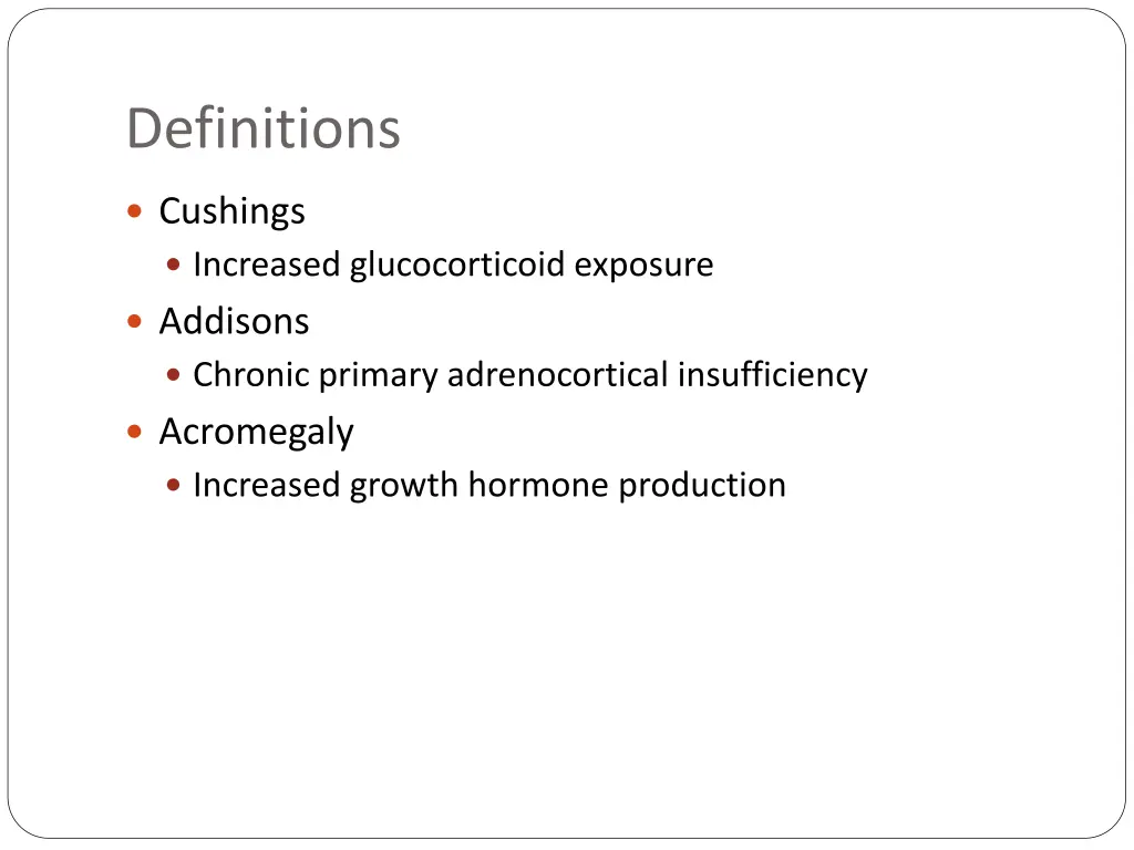 definitions
