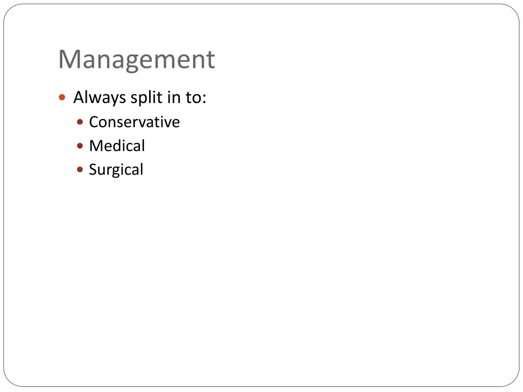 management