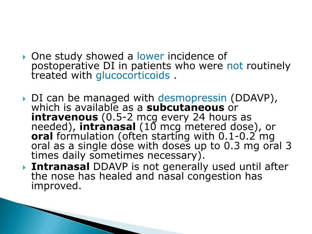 one study showed a lower incidence