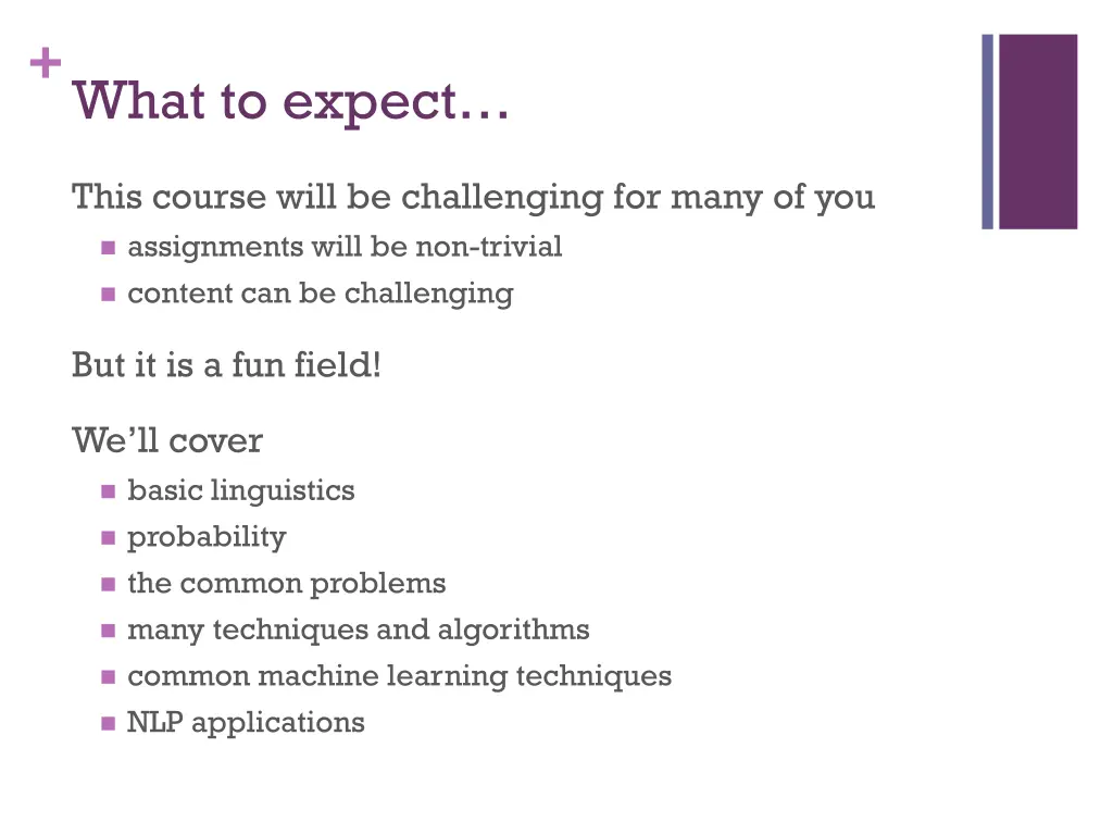 what to expect