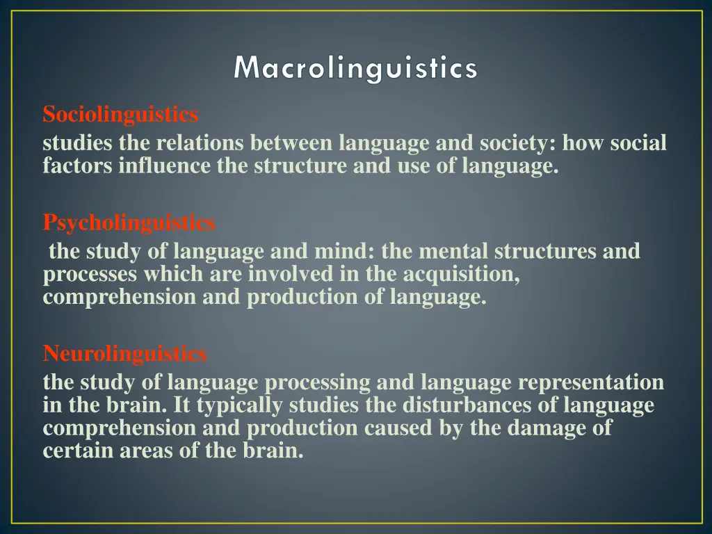 macrolinguistics 1