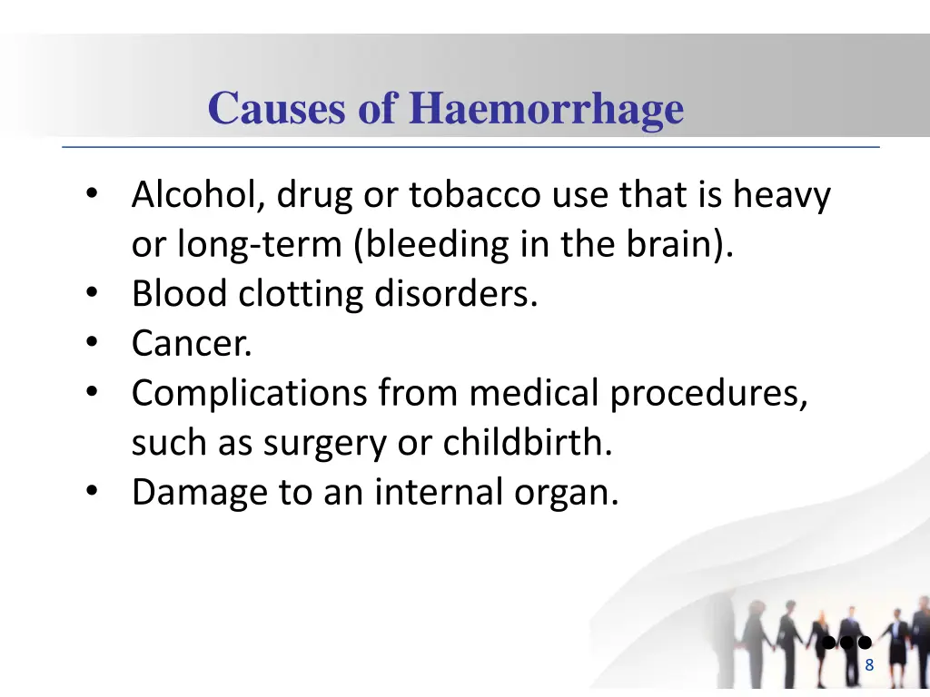 causes of haemorrhage 2