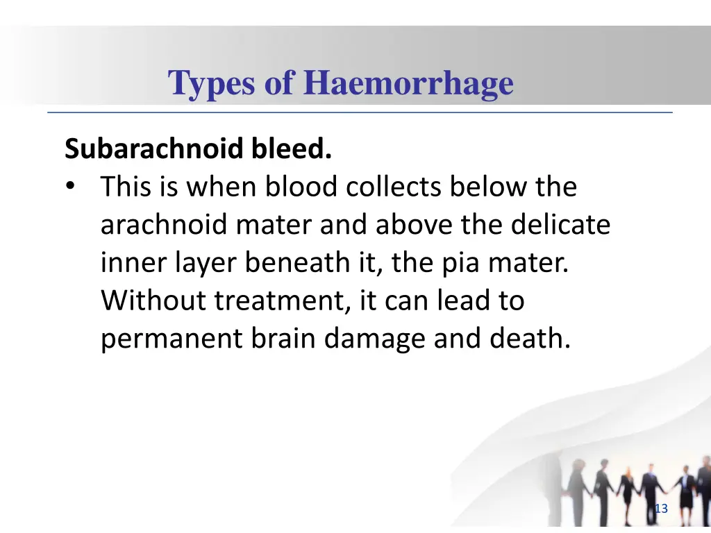 types of haemorrhage 2