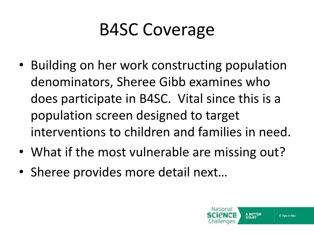 b4sc coverage