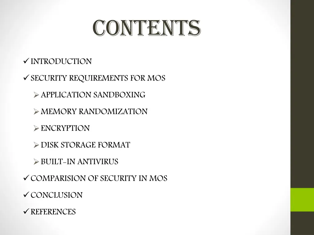 contents
