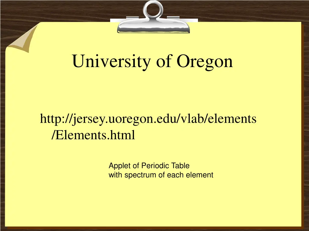 university of oregon