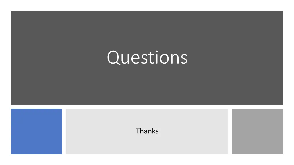 questions