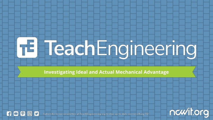investigating ideal and actual mechanical