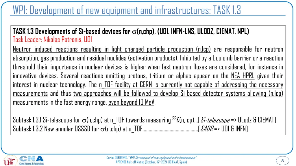 wp1 development of new equipment 3