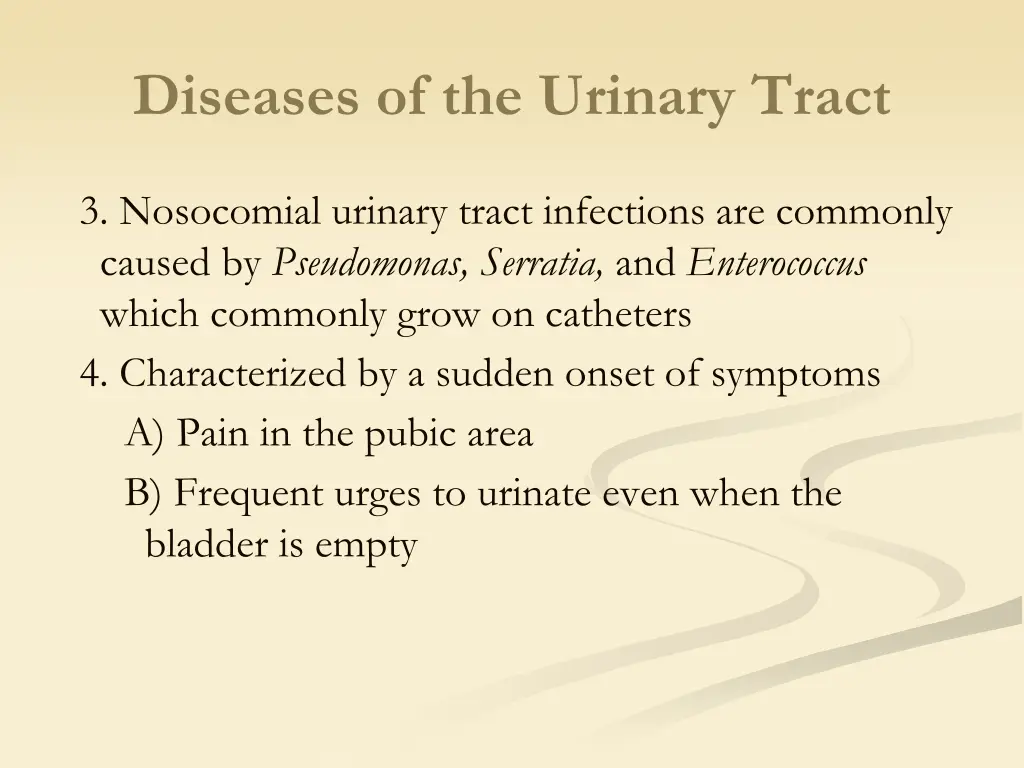 diseases of the urinary tract 3