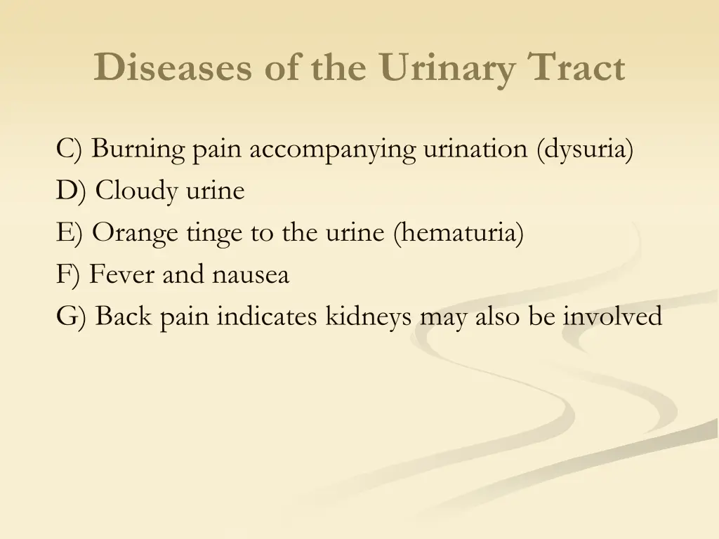 diseases of the urinary tract 4