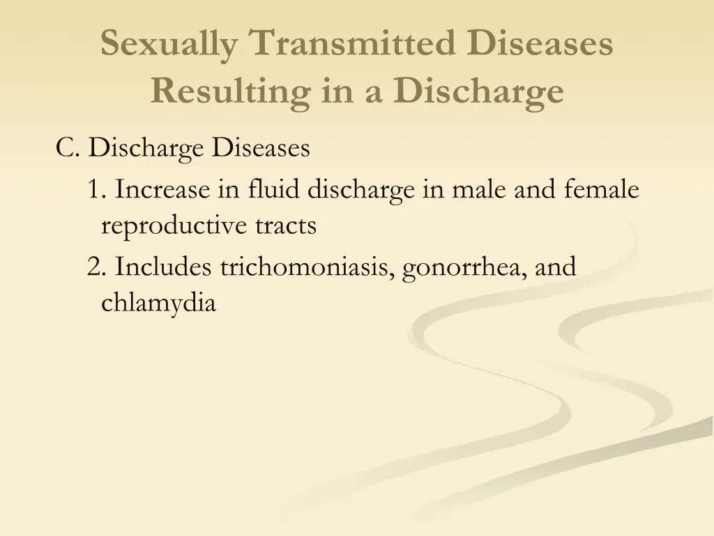 sexually transmitted diseases resulting 1
