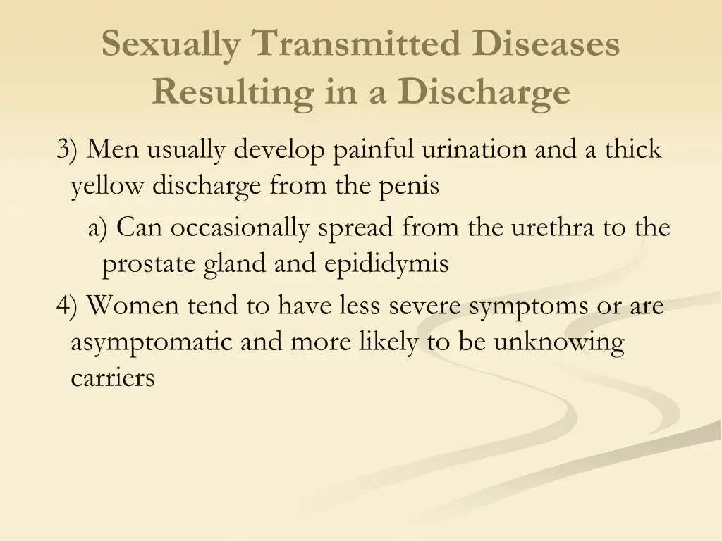 sexually transmitted diseases resulting 4