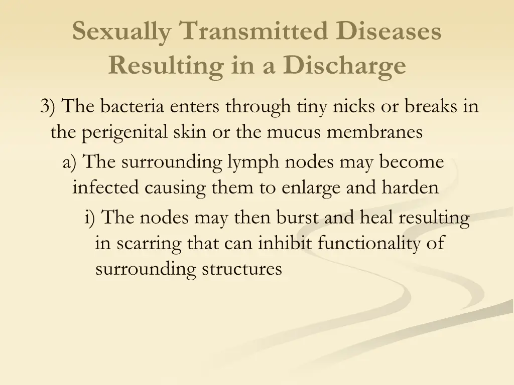 sexually transmitted diseases resulting 9