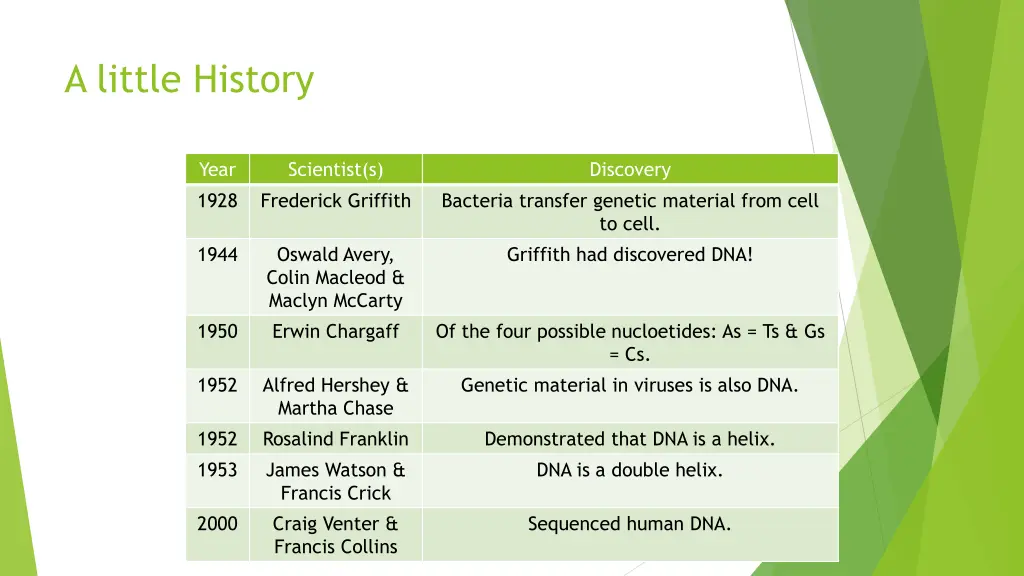 a little history