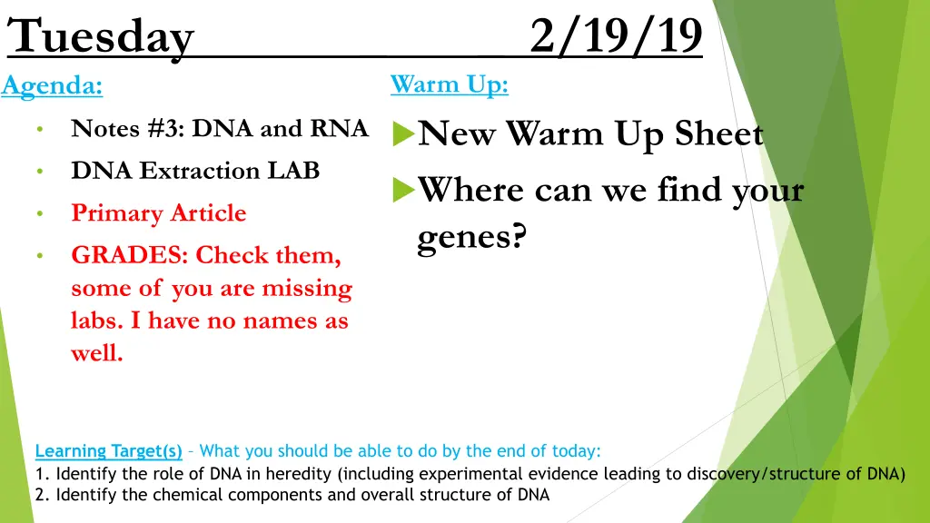 tuesday 2 19 19 agenda notes