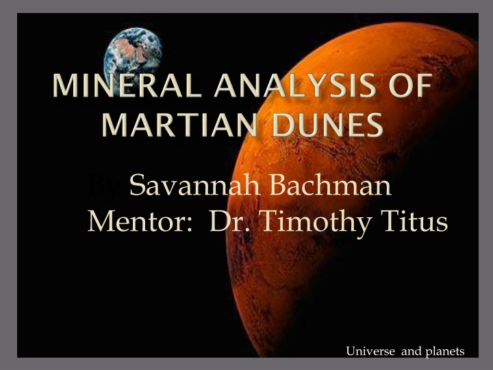 by savannah bachman mentor dr timothy titus