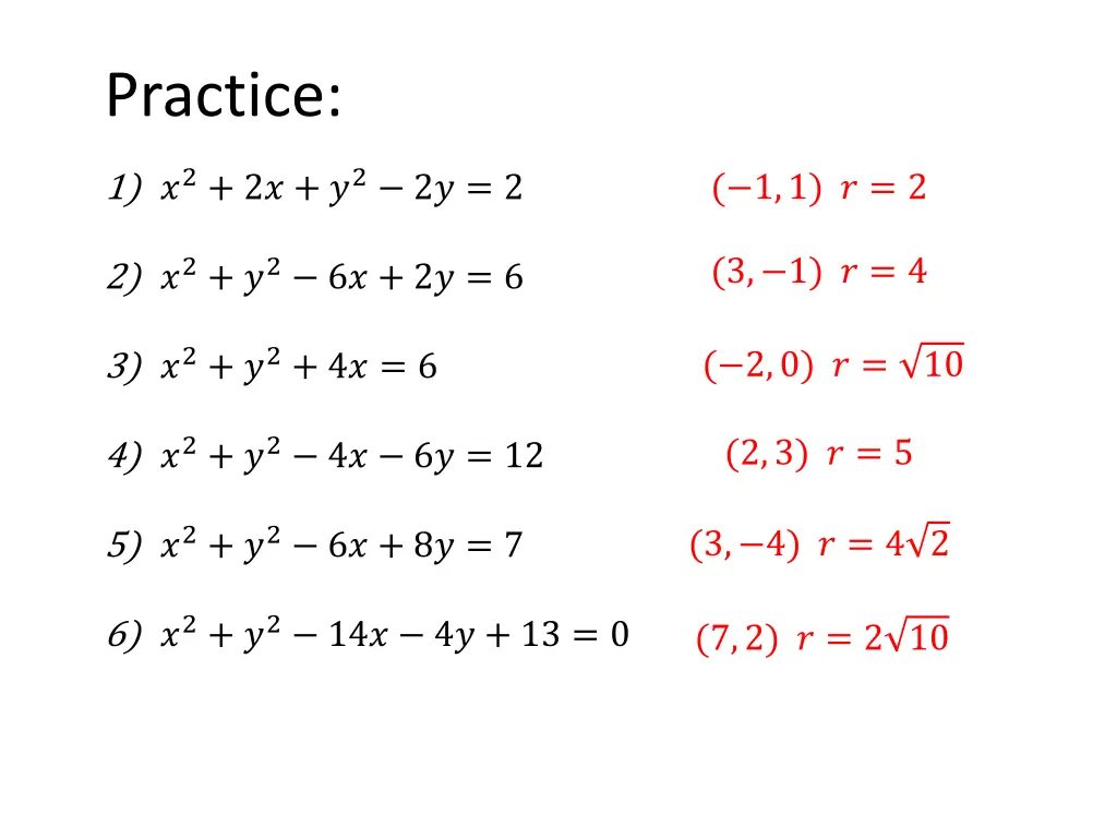 practice