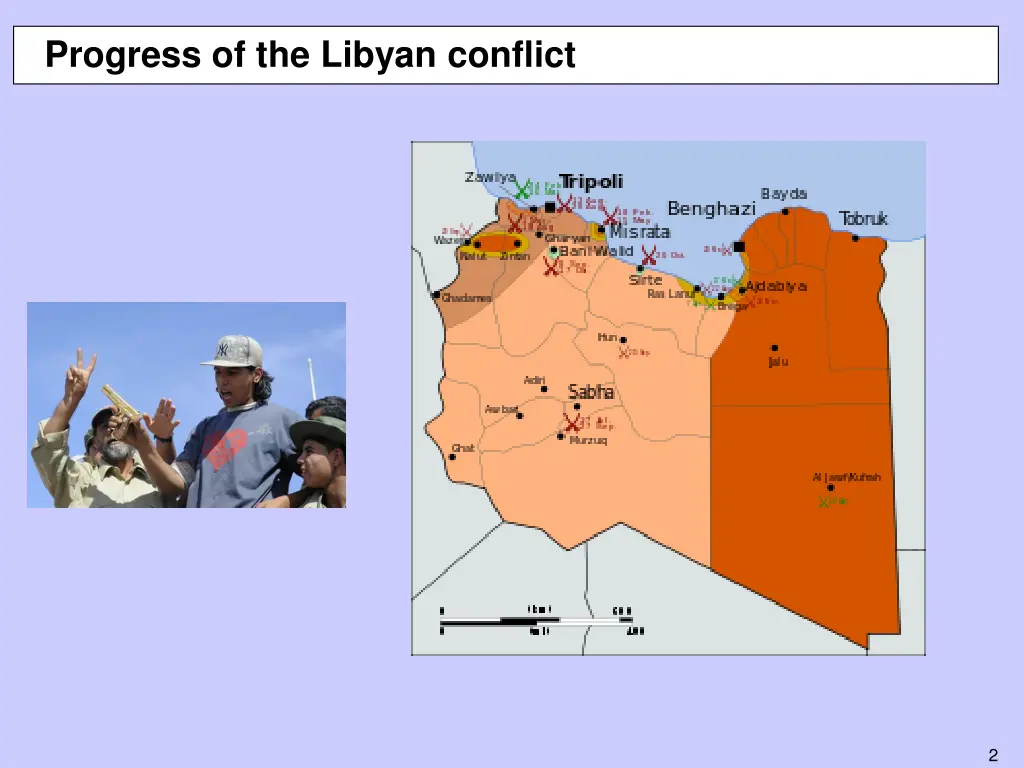 progress of the libyan conflict