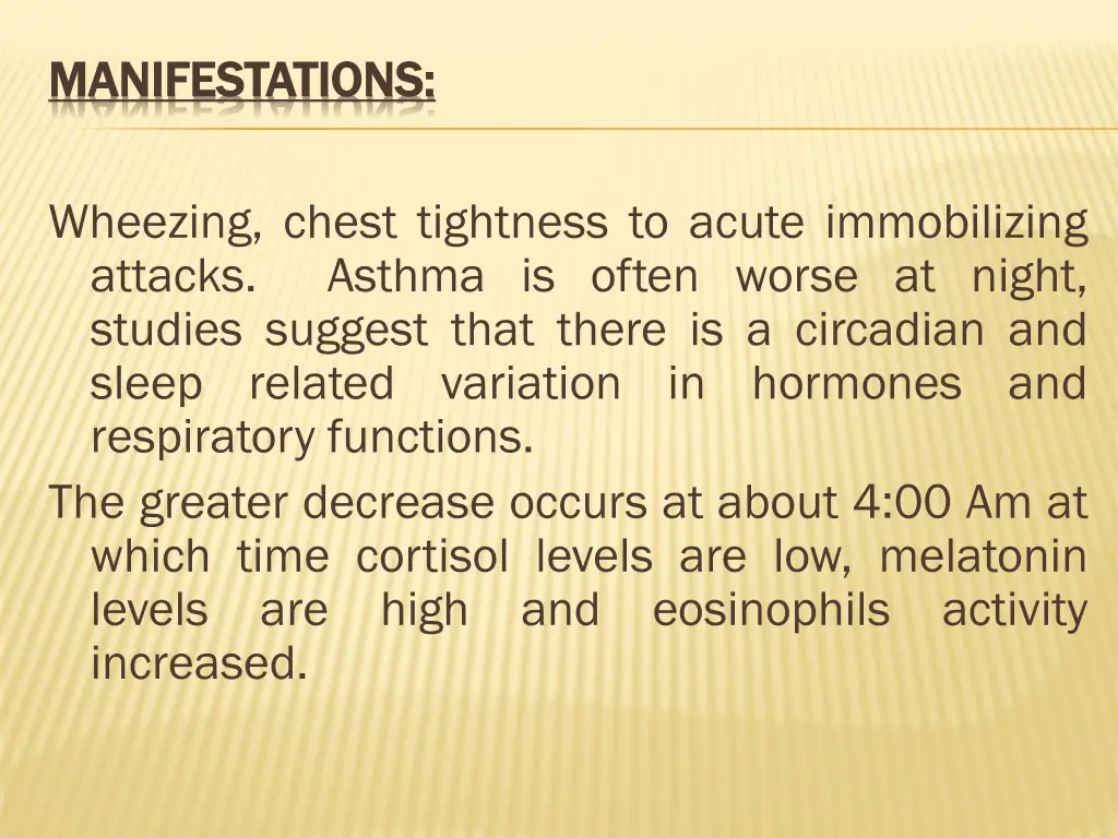 manifestations manifestations 3