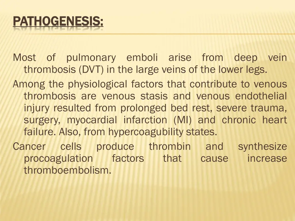 pathogenesis pathogenesis