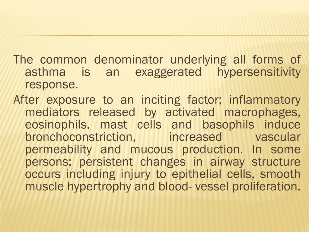 the common denominator underlying all forms