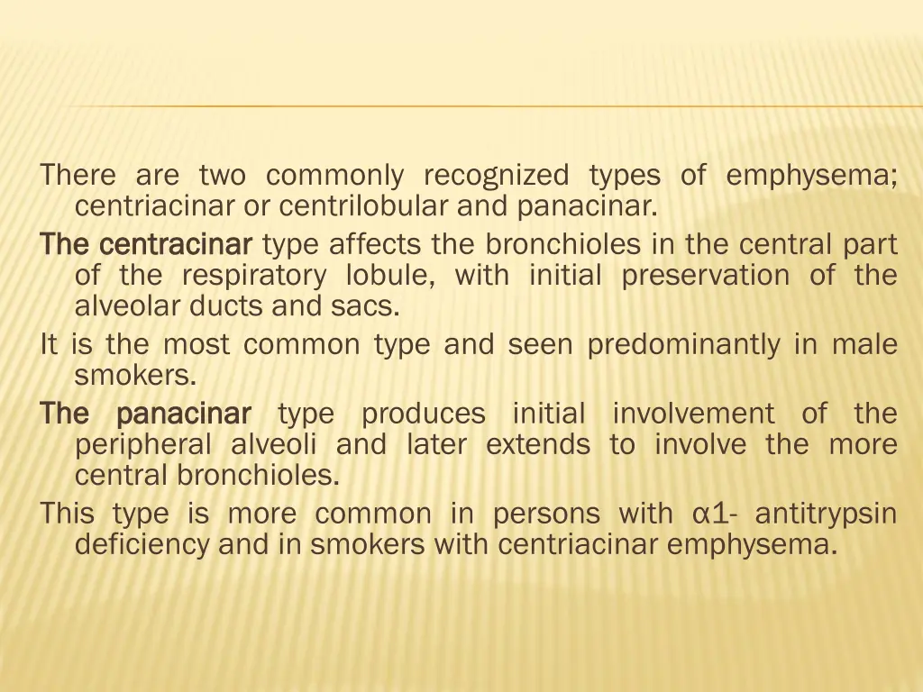 there are two commonly recognized types