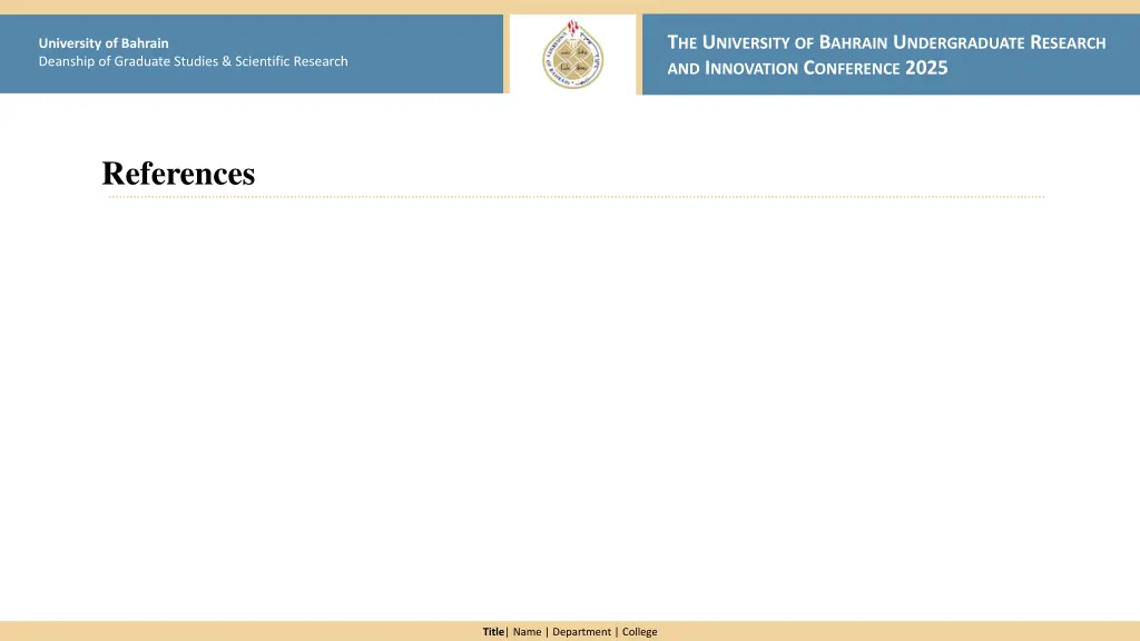 t he u niversity of b ahrain u ndergraduate 10