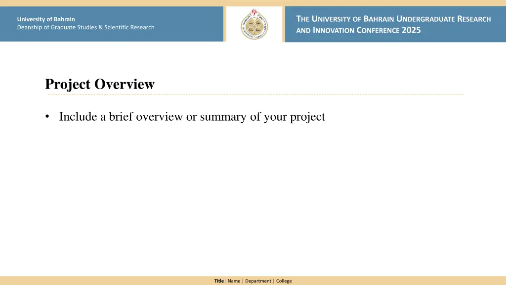 t he u niversity of b ahrain u ndergraduate 2