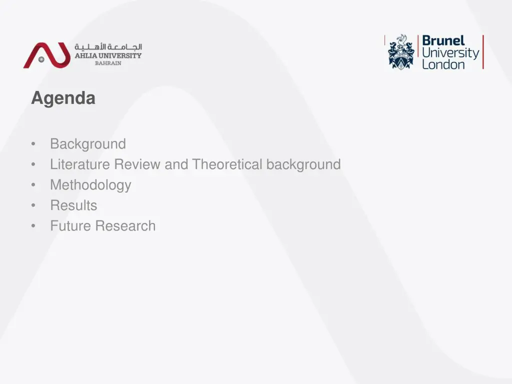 agenda