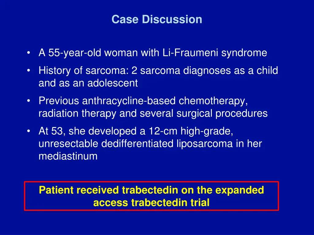 case discussion 1