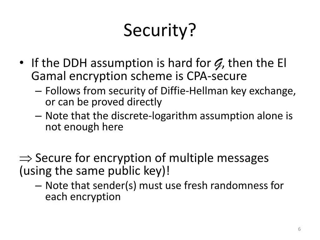 security