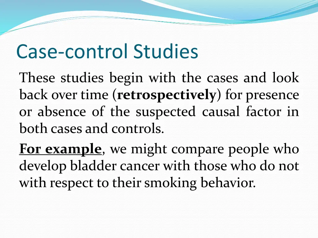 case control studies 1