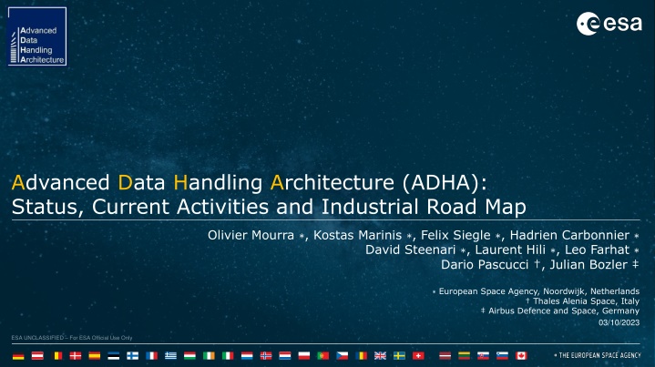 advanced data handling architecture adha status