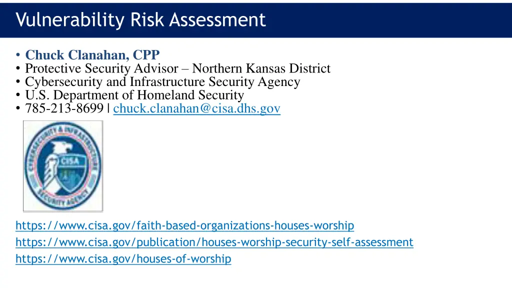 vulnerability risk assessment 1