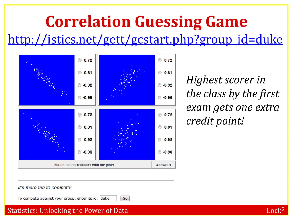 correlation guessing game http istics net gett
