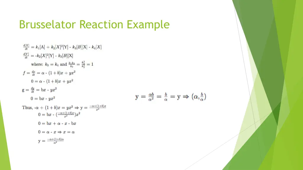 brusselator reaction example