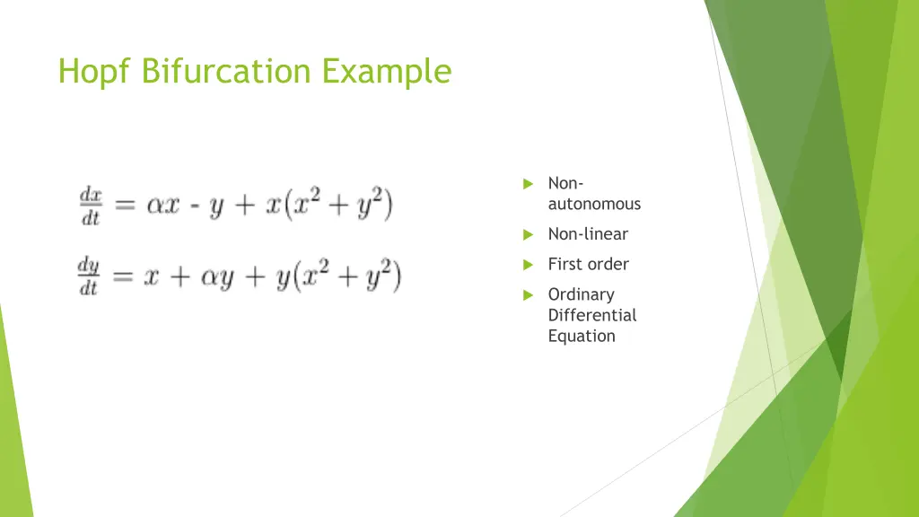 hopf bifurcation example
