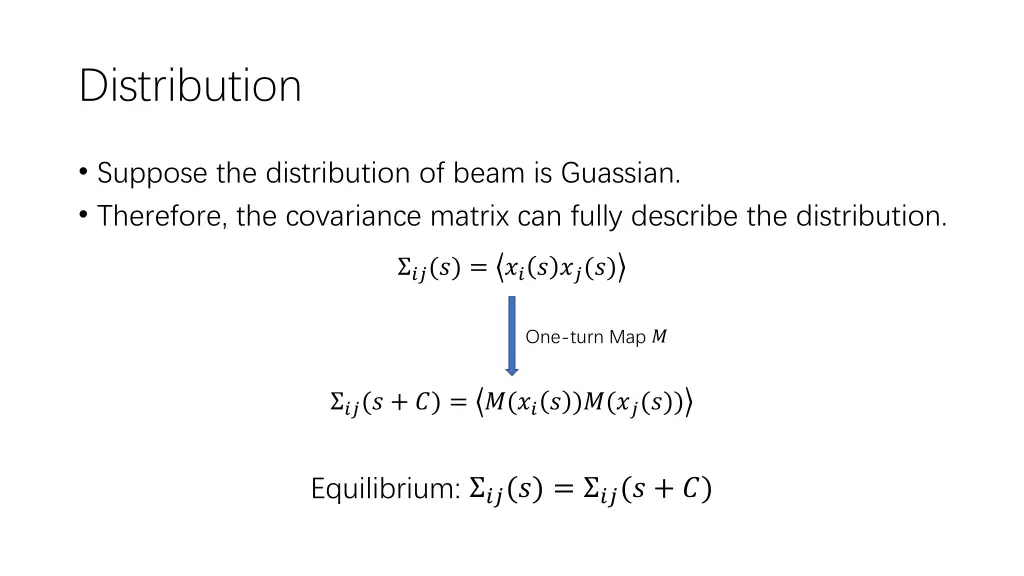 distribution