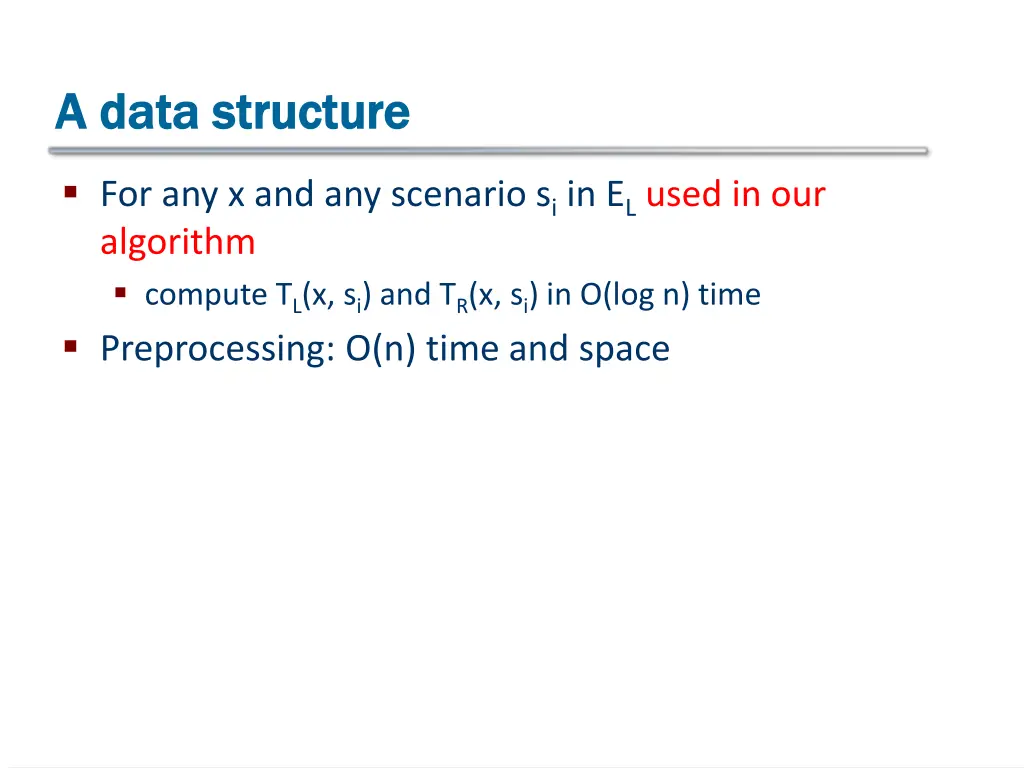 a data structure a data structure