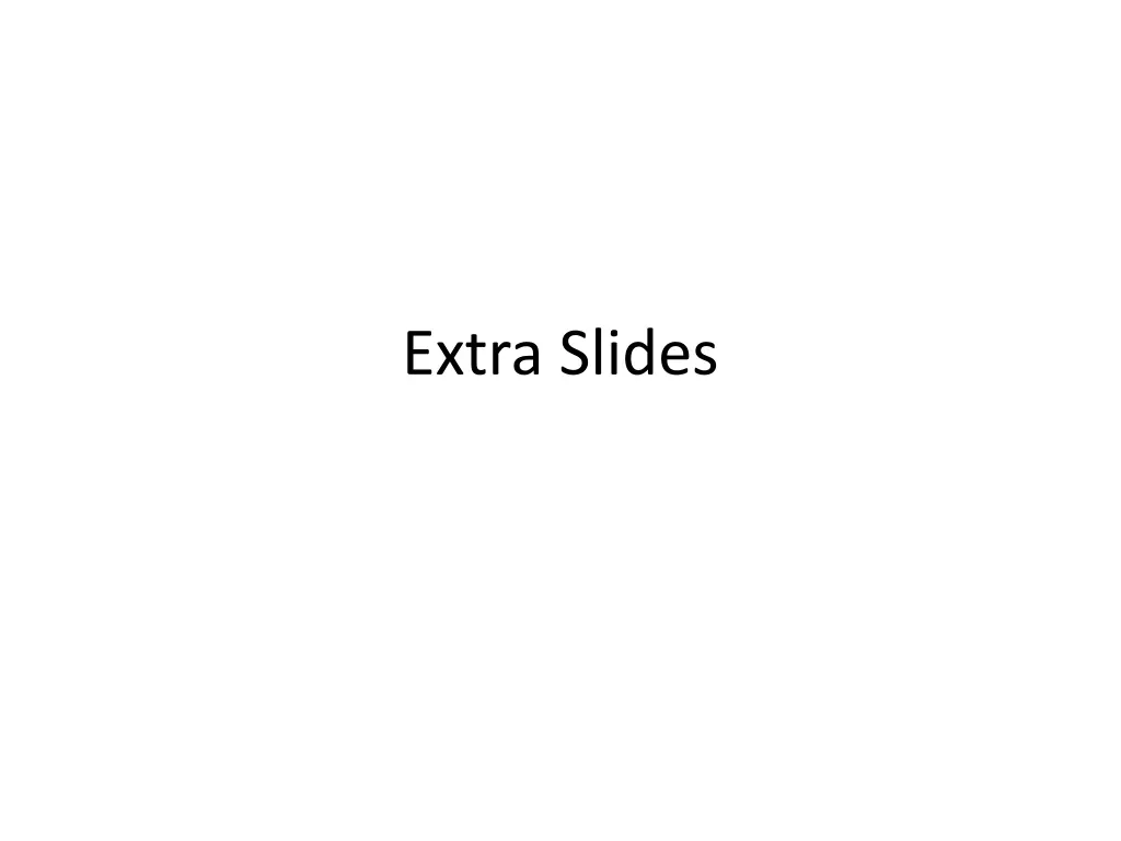 extra slides