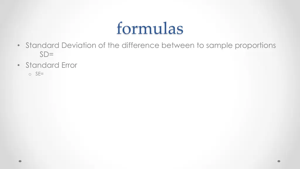 formulas 1