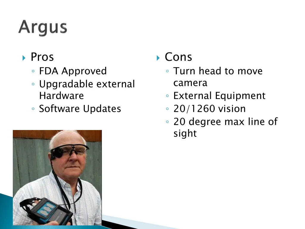 pros fda approved upgradable external hardware
