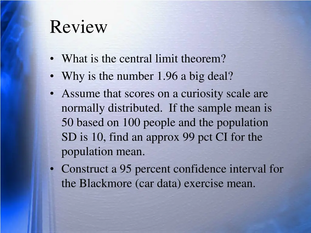review 3