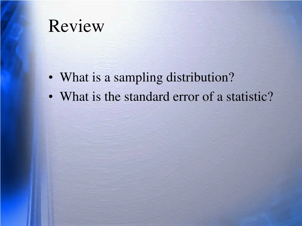 review
